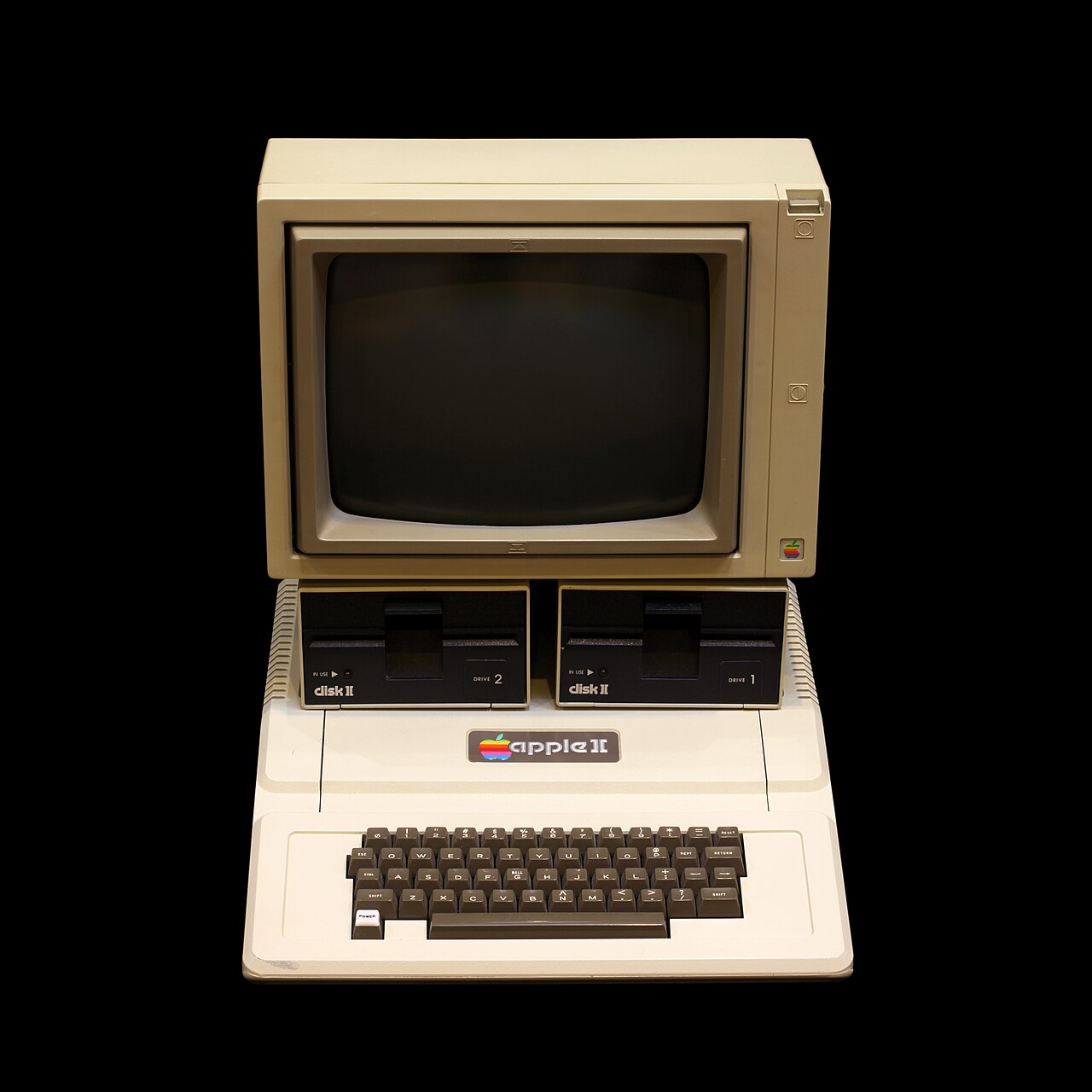 An Apple II on display at Musée Bolo in Lausanne.