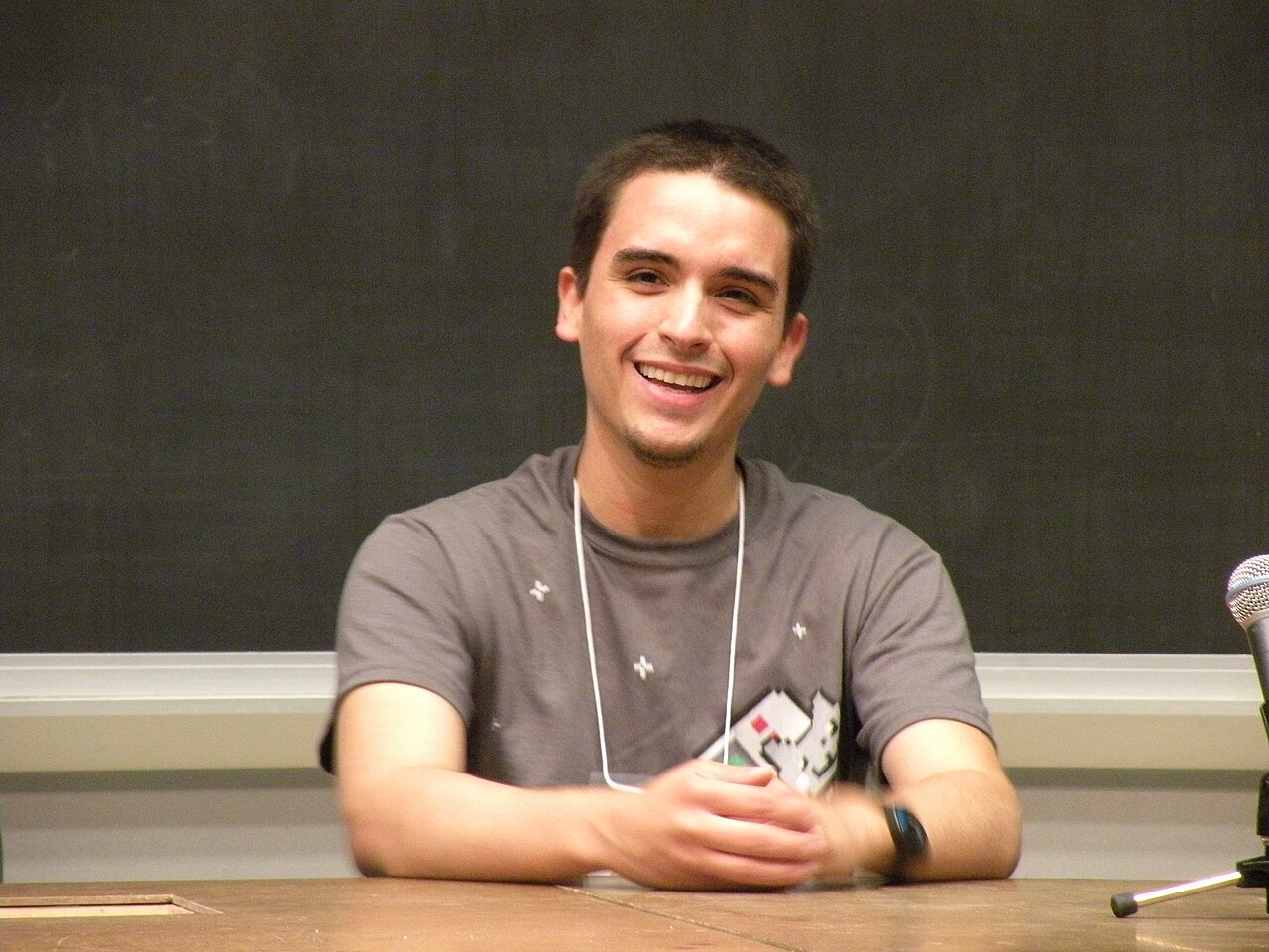 A portrait of Chris Torres, creator of Nyan Cat, photographed by Matt DiGirolamo.